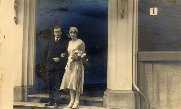 - Huwelijk George (G2) met Charlotte 2 juli 1930 Den Haag